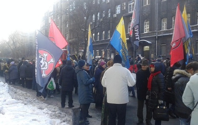 Протесты в Киеве: фото